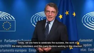 EURORDIS Black Pearl Awards 2021 - David Maria Sassoli, President of the EP, Honorary chair BPA2021