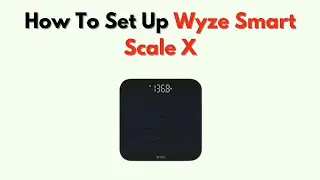 How to Set Up Wyze Smart Scale X &ndash; Weight Tracking & App Sync Instructions