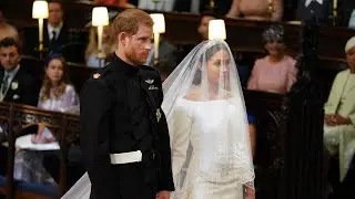 Meghan Markle Looks Radiant in Givenchy Wedding Gown