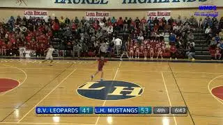 WPIAL Boys High School Basketball Belle Vernon at Laurel Highlands 1/19/22