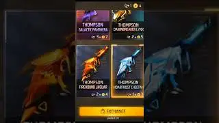 THOMPSON HOARFROST CHEETAH 🐯 GARENA FREE FIRE 😎 #freefire#shorts  #incubator #viral
