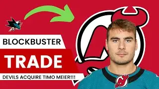 New Jersey Devils Trade For Timo Meier
