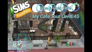 MIDTOWN CAFE RENOVATION| Blue & Gold Café ✨️ 💙 💛