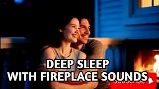 Crackling Fireplace in Autumn Night | Deep Sleep, Relaxation & Stress Relief&rdquo; 🔥🍂