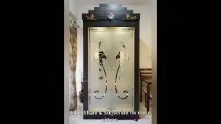 Pooja Room Door Design | Glass Door Designs | Ideas