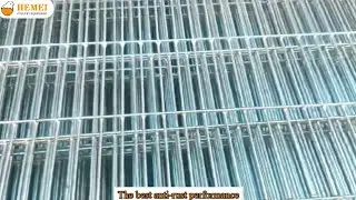 Zinc-Aluminum-Magnesium Frame+Hot-dip Galvanized Steel Mesh=Best Anti-rust Effect