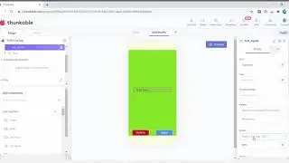 How to make a To-Do App in thunkable x using stored variables (Part 1- saving data)