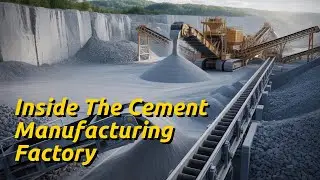Inside the cement factory process journey &ndash; relaxing asmr from limestone crushing to bag filling