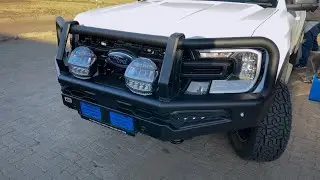 ARB Summit MKII Bull Bar & ARB IQ Spotlights - Ford Wildtrak