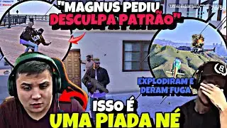 A MAIOR TRAIÇÃO?😰 MAGNUS PEDIU PRO BAGUAL ENTREGAR o PAULINHO | DERAM FUGA DE HELI e METERAM BALA!