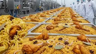 How Biryani Is Made in Modern Factories | Inside Large-Scale Food Production  