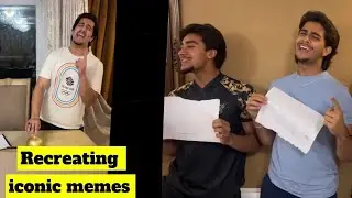 RECREATING ICONIC MEMES!
