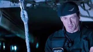 Stallone (Rambo) Action Scene