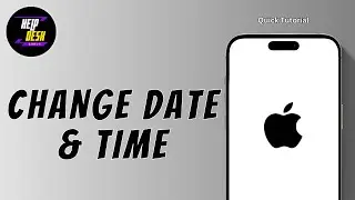 HOW TO CHANGE DATE & TIME ON IPHONE