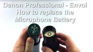 Denon Pro Envoi и Marantz Pro Voice Rover &mdash; отсек для батареек микрофона
