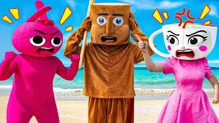 Cold War Between Sprunki Family and Tung Tung Sahur Family! ❄️💥 | Incredibox Sprunki In Real Life