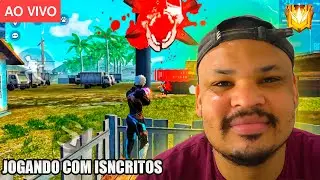🟡FREEFIRE AO VIVO🟡SALINHA E RANK COM O CHAT🟡 RECRUTANDO PRA GUILDA🟡
