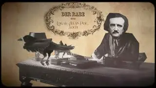 Weltliteratur in leichter Sprache: DER RABE - Edgar Allan Poe...           ...loch