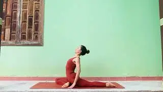 [4k] Stretching the hips and opening the rib cage | Workout at home | Women's Gymnastics# Hub Yoga