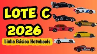 🚨 LOTE C 2026 HOT WHEELS J&Aacute; CHEGOU! 😱 FERRARI, PORSCHE e SUPER T-HUNT EM PRIMEIRA M&Atilde;O! 🏎️🔥