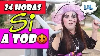 24 HORAS diciendo SI a TODO LIBI especial HALLOWEEN