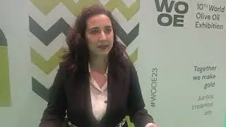 Mar&iacute;a del Mar Manrique en la World Olive Oil Exhibition