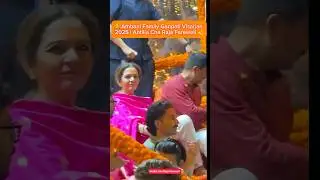 🙏 Ambani Family Ganpati Visarjan 2025 | Antilia Cha Raja Farewell 💫