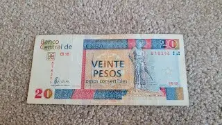 Cuba Peso and Convertible Peso Close-up
