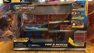 Micro Machines Fire & Rescue Playset Review
