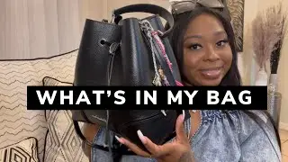 What’s in my bag | Michael Kors Bucket Bag