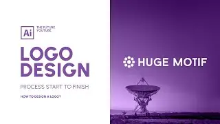 Logo Design process - Adobe illustrator tutorial - how to Design a logo
