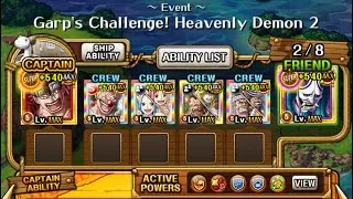 Garp Challenge Heavenly Demon 2 | V2 Kid & Yamato OPTC