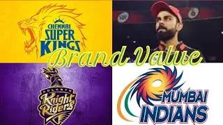 Brand Value of IPL Teams | IPL 2020 | MI | CSK |RCB | SRH