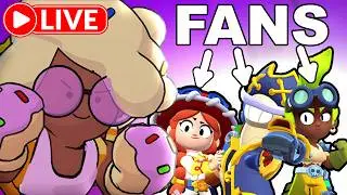 BRAWL STARS LIVE🔴 - PLAYING WITH SUBSCRIBERS!