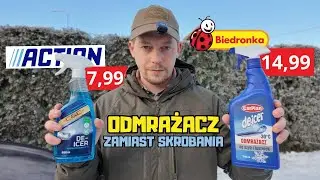 ODMRAŻACZ DO SZYB w Biedronce i Action. Kt&oacute;ry wybrać?