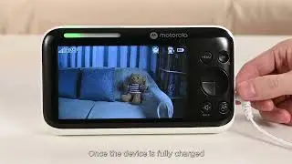 PIP1510 CONNECT - Setting up the Video Baby Monitor