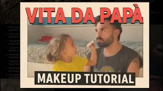 Lasciarsi truccare da una bambina&hellip; cosa potrebbe andare storto? 😂💄