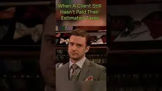 If you are self-employed, then pay your estimated taxes. #taxes #memes  #taxseason #funny #taxpro