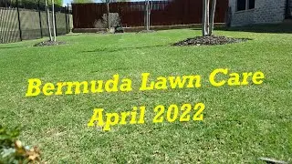 April Lawn Care Tips For Bermuda Lawns - Spring 2022
