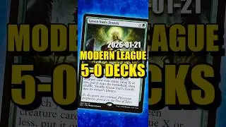 UNDEFEATED MTG Modern League Decklists (2026-01-21) #davidroyale  #modern #modernmtg