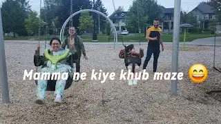 Mamma baba ne kiya khub enjoy 😄 |kandahar kabab me kiya dinner 🍽 😋 | Canada 🇨🇦
