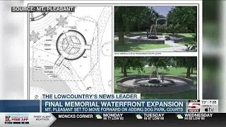 VIDEO: Mt. Pleasant ready to start final expansion of Memorial Waterfront Park