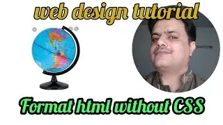 formatting html without CSS