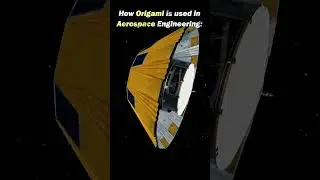 The Concept of Origami is widely used in Aerospace Engineering !!!! ISS  #satellite #earth  #moon