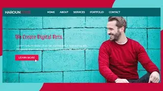 How to Make a Fixed Navigation Bar on Scroll Using HTML CSS and JQUERY | Sticky Fixed Navbar