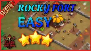 Rocky Fort | Goblin Map Series Ep - 2 | Easy 3 Stars Strategy | Clash of Clans