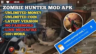 Download Zombie Hunter mod apk terbaru 2023 V1.55.0 Unlimited coin|| Terbaru