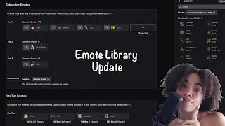 How does twitch emote library works? How to upload Cheer Badges?