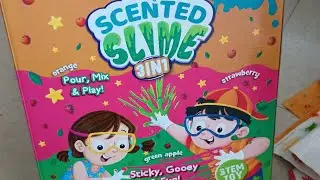 Fun Slime Making with a Science Kit! Easy DIY for Kids | Learn & Play #viral #trending #science #yt
