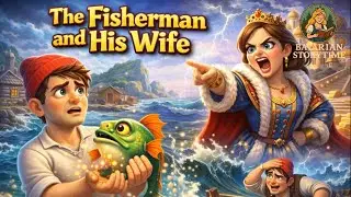 The Fisherman and His Wife | Animated Fairy Tale Story | BAVARIAN STORYTIME